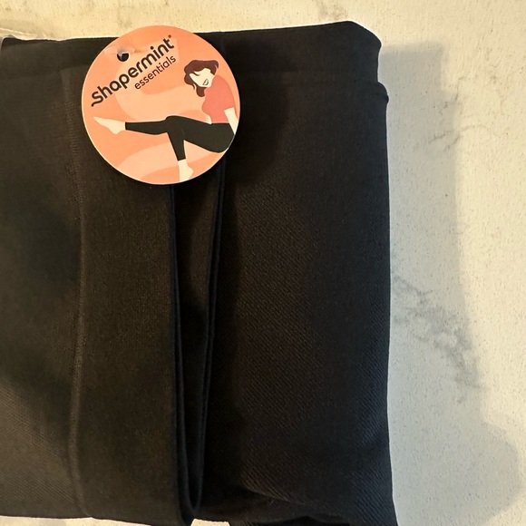Shapermint Essentials NWT Leggings Womens Size Large Black High Waisted - Picture 6 of 10